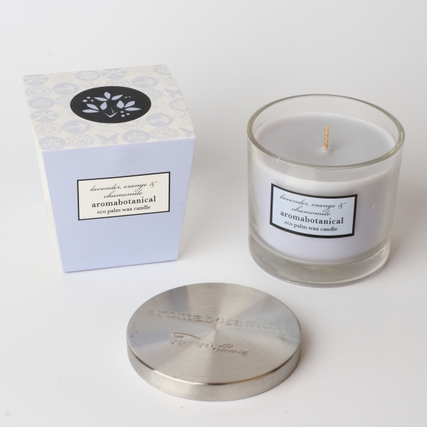 Sviečka Aromabotanical levanduľa / pomaranč / harmanček 180g