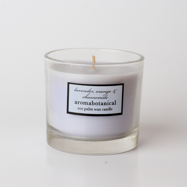 Sviečka Aromabotanical levanduľa / pomaranč / harmanček 180g