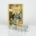 Čajová vonná sviečka jasmin sada 6ks