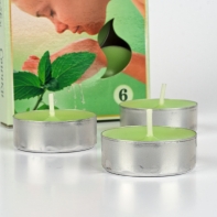 Čajová sviečka vonná mäta sada