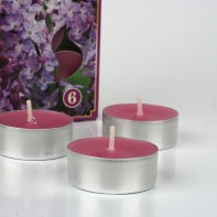 Čajová vonná sviečka orgován sada 6ks