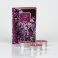 Čajová vonná sviečka orgován sada 6ks