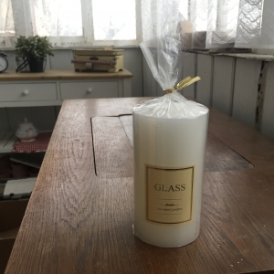 Sviečka Glass Scented candle valec 7x13cm 