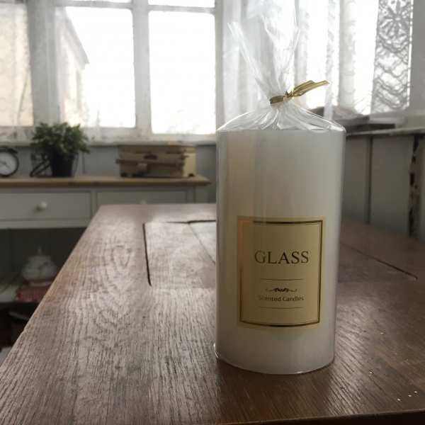 Sviečka Glass Scented candle valec 7x13cm 