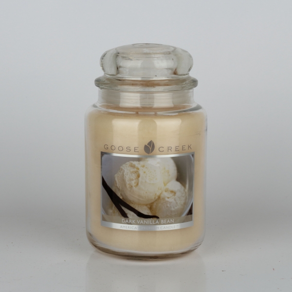 Sviečka v skle vanilková fazuľa Goose Creek 680g
