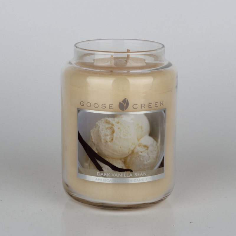 Sviečka v skle vanilková fazuľa Goose Creek 680g