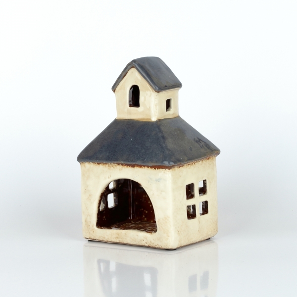 Svietiaci domček kaplnka na návsi 11 x 16,5 x 8 cm