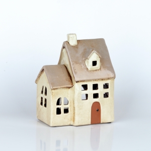 Svietiaci domček s prístavkom š13,5 x v18 x h9 cm