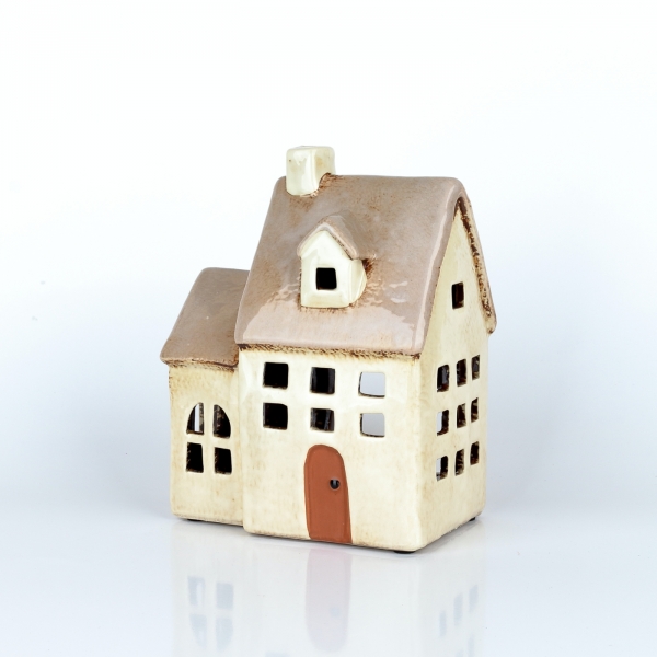 Svietiaci domček s prístavkom š13,5 x v18 x h9 cm