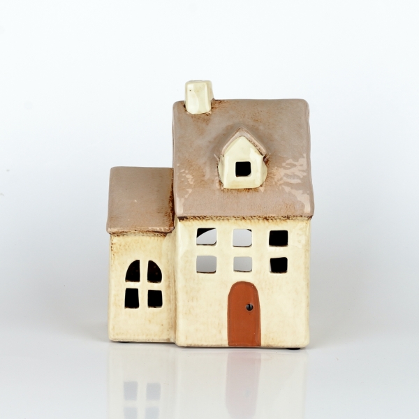 Svietiaci domček s prístavkom š13,5 x v18 x h9 cm