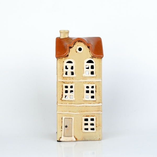 Svietiace vianočné domček 9,5x22,5x8,5cm A