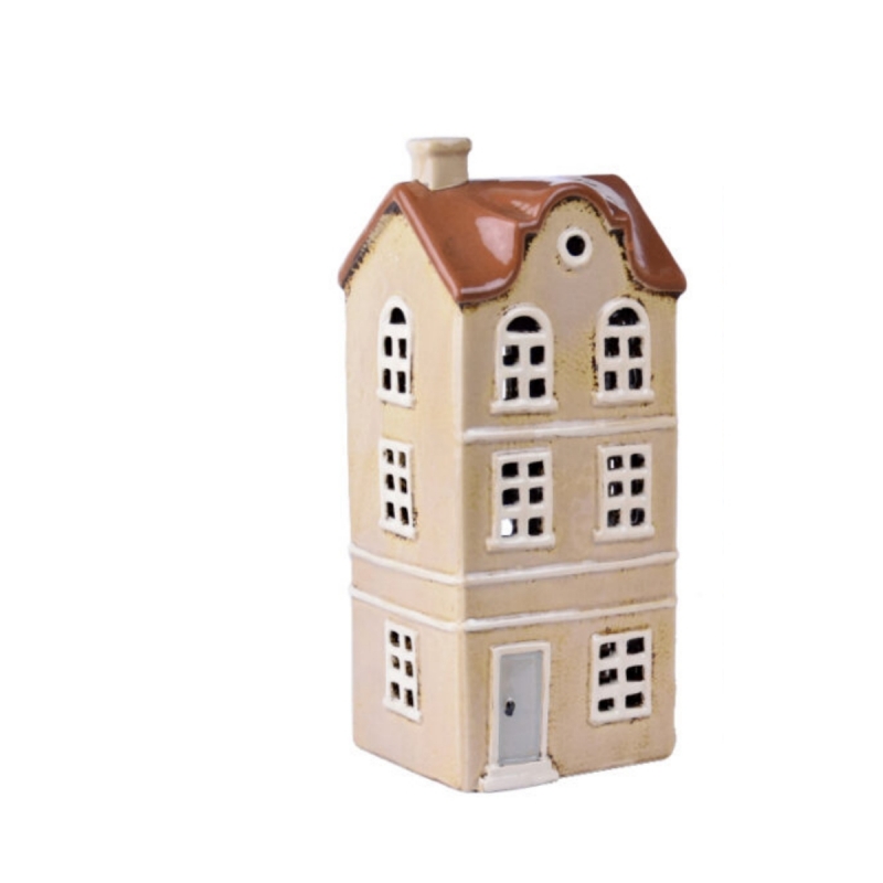 Svietiace vianočné domček 9,5x22,5x8,5cm A