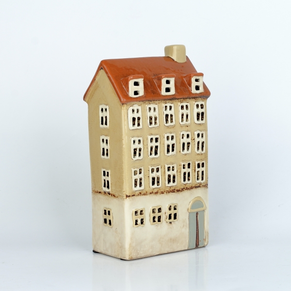 Svietiace vianočné domčeky 13x23,5x7,5cm C