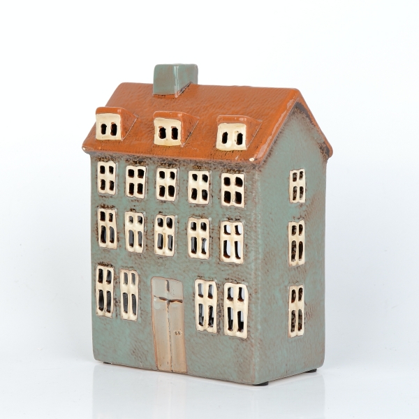 Svietiace vianočný domčeky 14x19x7,5cm D