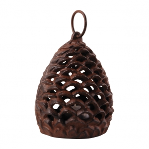 Svietidlo z liatiny borovicová šiška 19,1cm