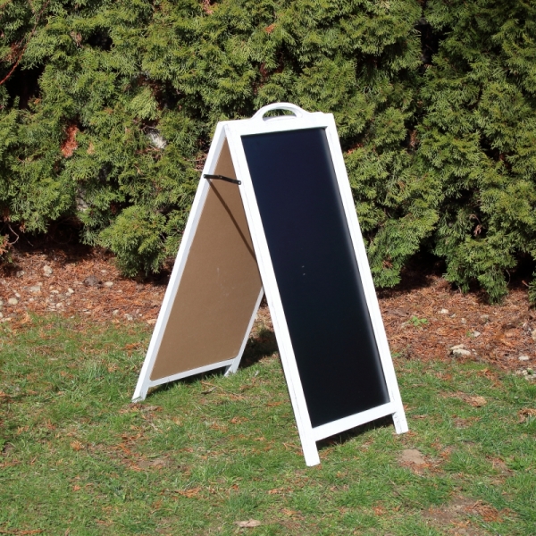 Tabuľa drevená pred reštauráciu 96x41cm