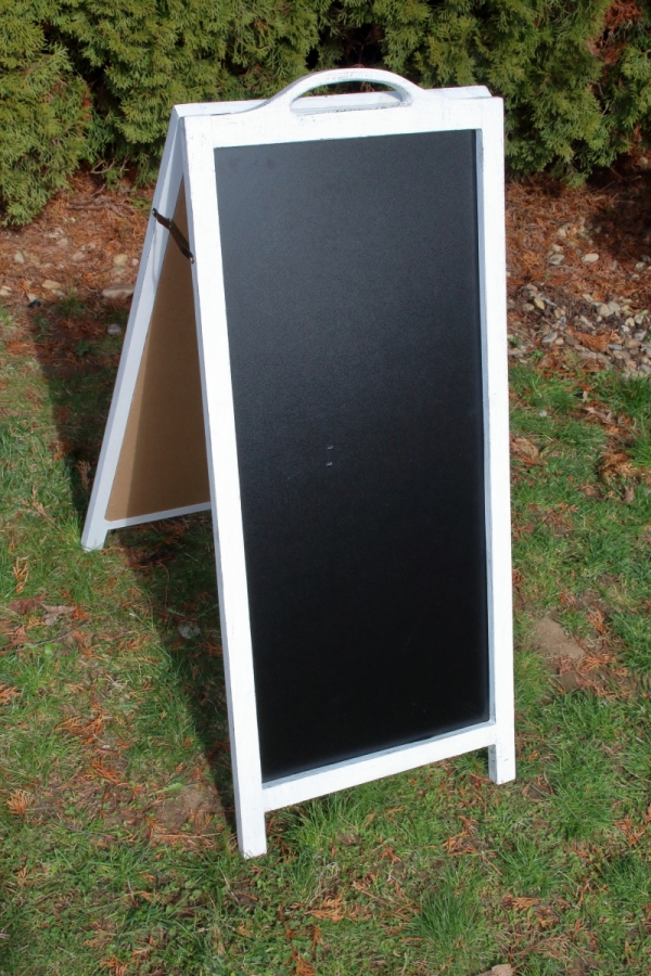 Tabuľa drevená pred reštauráciu 96x41cm