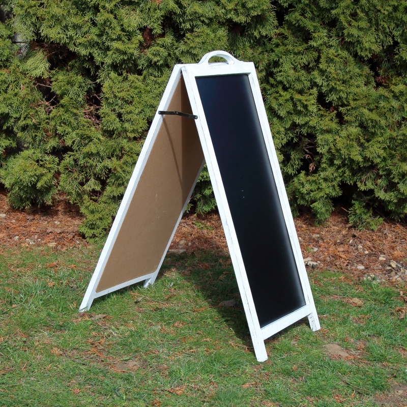 Tabuľa drevená pred reštauráciu 96x41cm