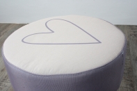 Taburet srdce 35x35cm