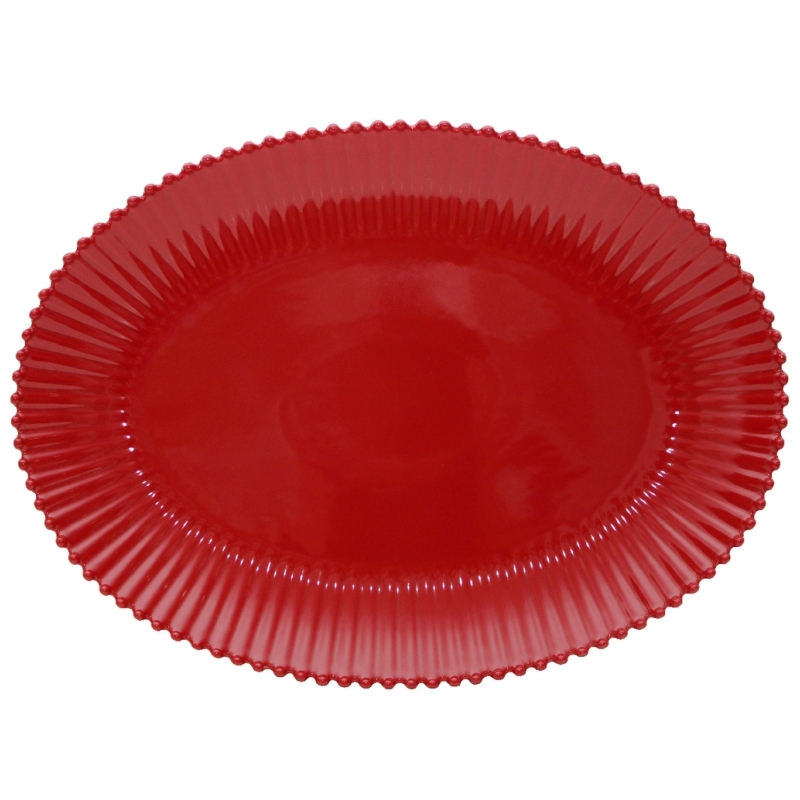 Tácka oválna 51 cm COSTA NOVA Pearl RUBI