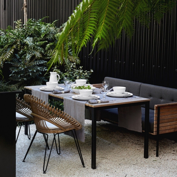 Tanier biely Friso 28cm