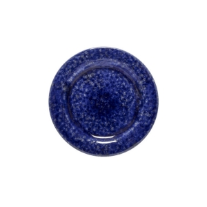 Tanier dezertný ABBEY modrý priemer 23 cm keramický