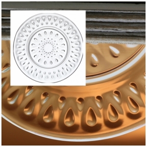 Tanier Lyonnais číry pr.21cm - francúzskej sklo