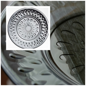 Tanier sklenený Lyonnais antracit 26cm