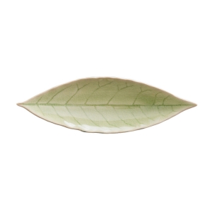 Tanier v tvare listu RIVIERA svetlo zelený 18 cm súprava 6 ks