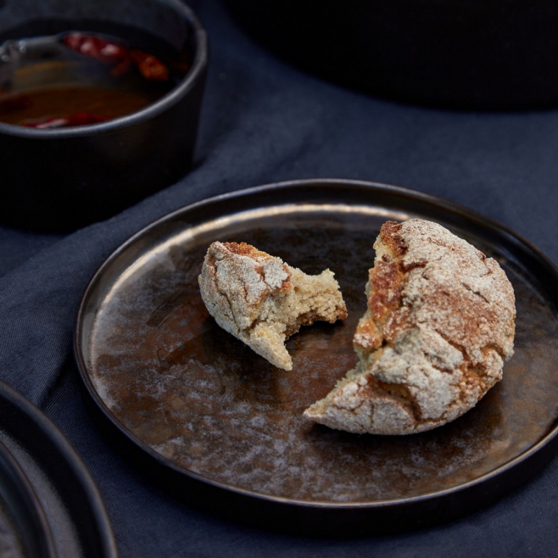 Tanierik na pečivo 16cm metalický LAGOA