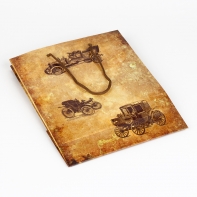 Taška na darček strednej retro