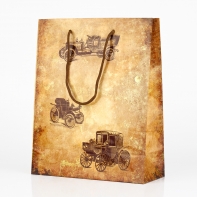 Taška na darček strednej retro