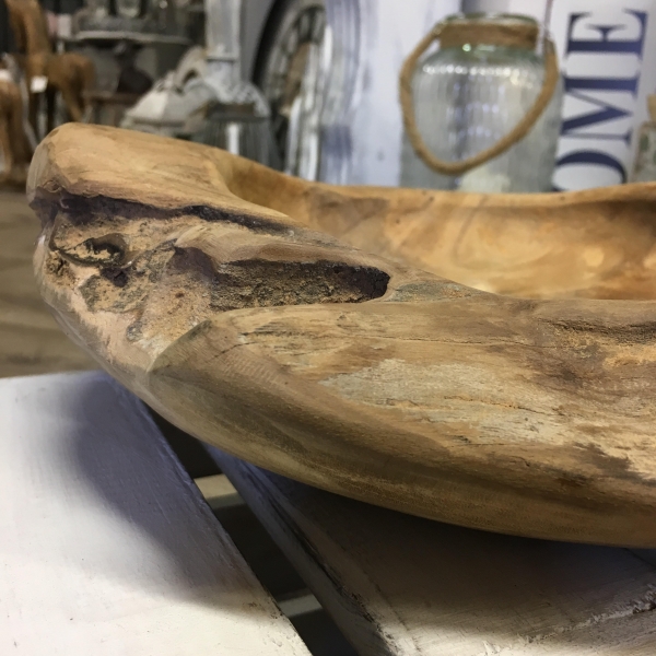 Teakové drevo miska 27cm