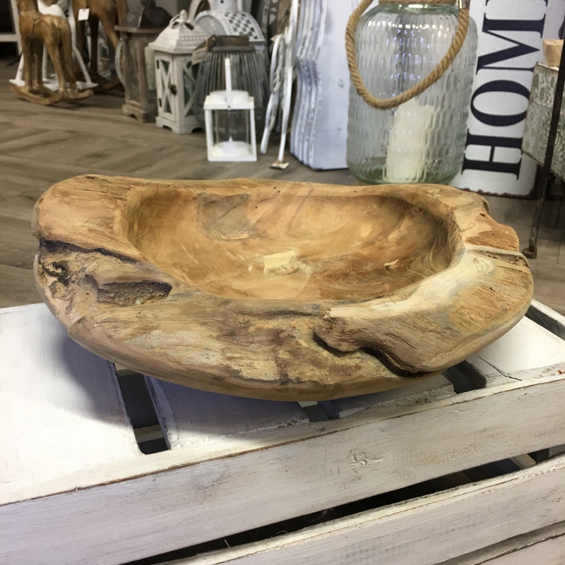 Teakové drevo miska 27cm