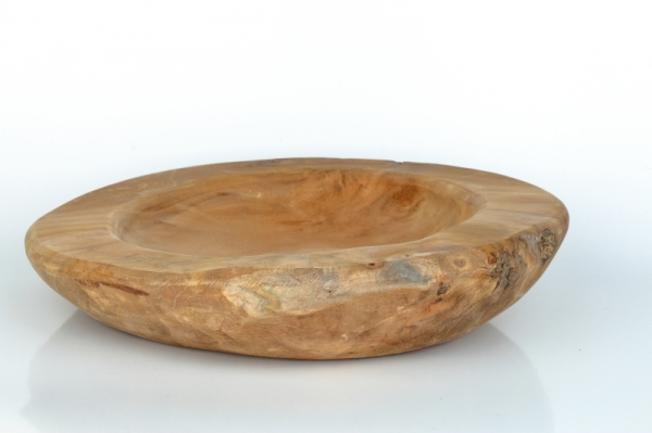 Teakové drevo miska 30cm