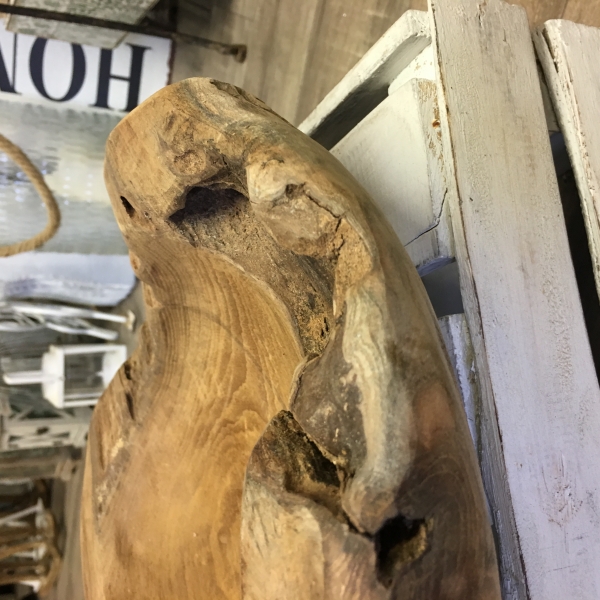 Teakové drevo miska 31cm (typ A)