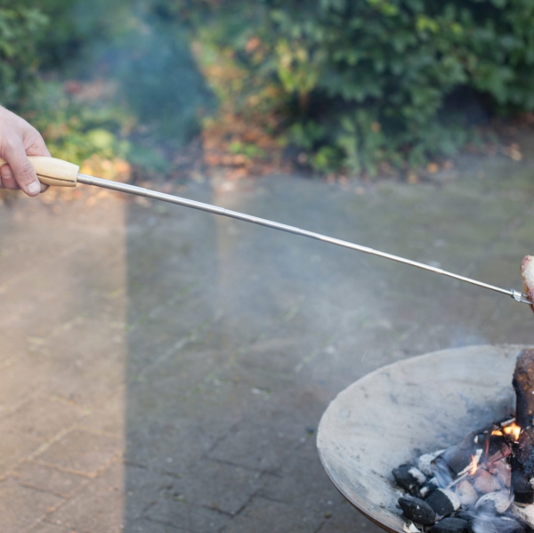 Teleskopická vidlička na opekanie dĺžka 19 - 80 cm