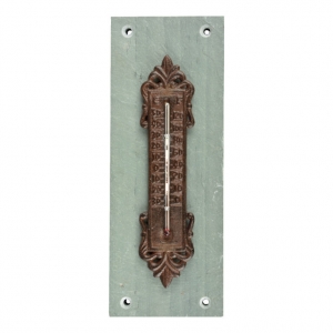 Teplomer na kamennej doske 26x11cm