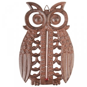 Teplomer sova 14x21x1,5cm