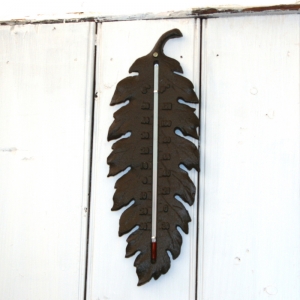 Teplomer vonkajší liatinový list 38x14cm