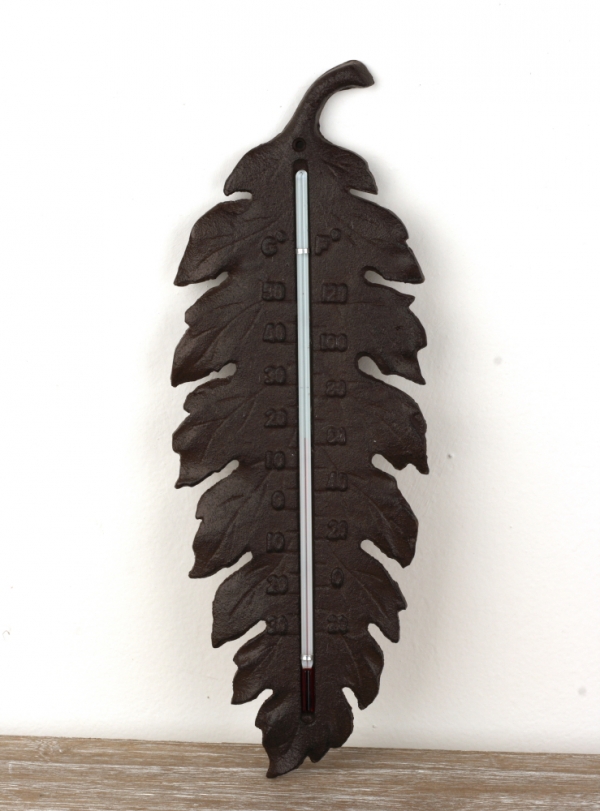 Teplomer vonkajší liatinový list 38x14cm