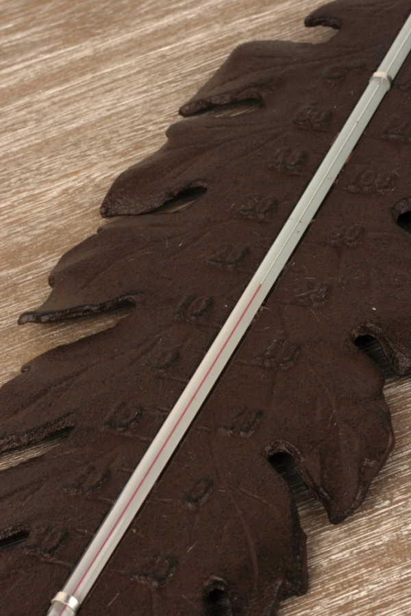 Teplomer vonkajší liatinový list 38x14cm