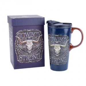 Termohrnček v darčekovej krabičke - motív Cowboy 500ml