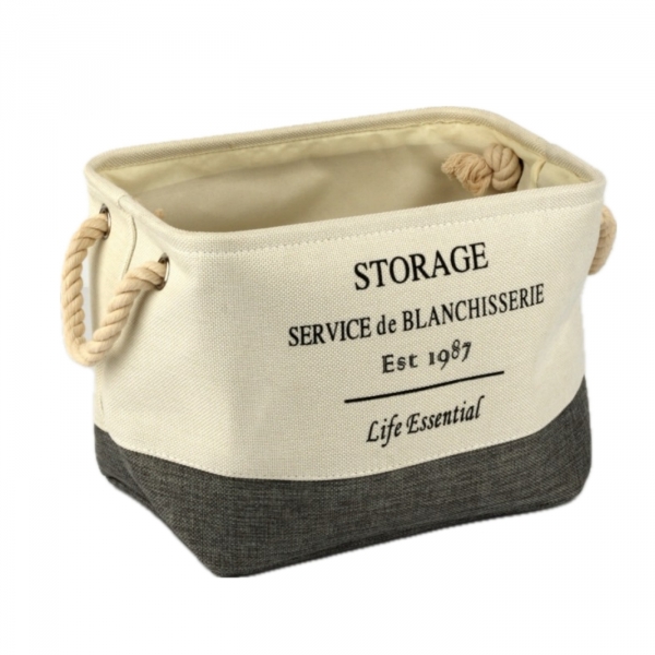 Textilné kôš na bielizeň (sada 2ks) 30/33cm 
