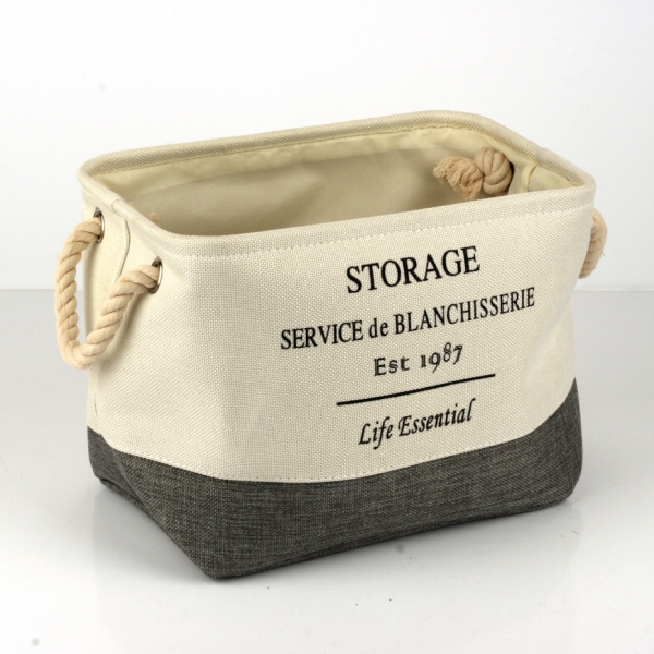 Textilné kôš na bielizeň (sada 2ks) 30/33cm 