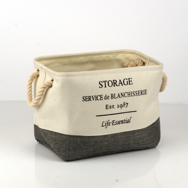Textilné kôš na bielizeň (sada 2ks) 30/33cm 
