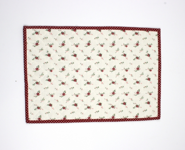 Textilné prestieranie na stôl kytičky 33x48cm