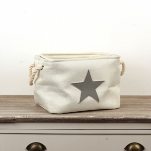 Textilný úložný kôš 30x20x33cm