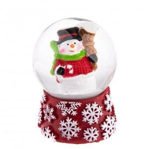 Ťažítko snehová guľa so snehuliakom