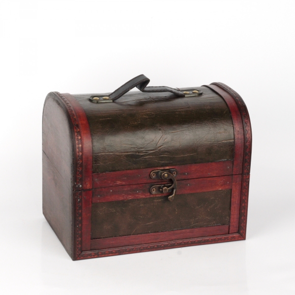 Truhla drevená - sada 2ks dek5334